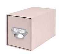 Rössler S.O.H.O. CD Storage Box with Metal Index Holder - Powder