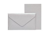 Rössler small card & envelope pack - Silver