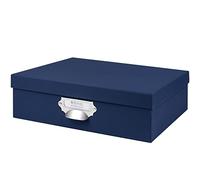 Rössler Soho Box for A4 Papers with Index Holder/Handle - Black