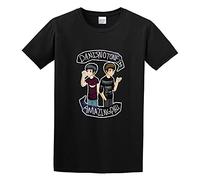 ROESXANP Men's Amazing Phil and Dan T-Shirts Black S