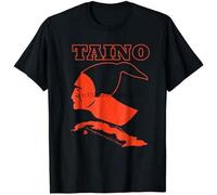 ROESXANP Men's Chief Hatuey Cuba Taino Indigenous Native Old School Cuban Available and Women Made in The USA T-Shirts Black XL