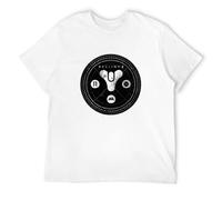 ROESXANP Men's Destiny 2 Logo Short Sleeve Tee T-Shirts White XL