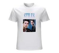 ROESXANP Men's Dylan O’Brien Vintage Art Vintage T-Shirts White L
