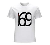 ROESXANP Men's Men Cotton New Man Bigger Size Teeshirt 69 Love Songs Magnetic Fields Album New Funny Tops Tee Shirt T-Shirts White L