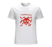 ROESXANP Men's Nick Cave The Birthday Party, Cotton Tee, T-Shirts White M