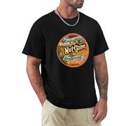 ROESXANP Voglio LIJI Small Faces T-Shirt Ogden's Nut Gone Flake Tobacco Top Itchycoo Park XX-Large Black 3XL