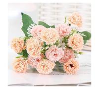 ROEUIPG Artificial Lilacs Bouquet Wedding Decorative Silk Fake Flowers Auditorium Decoration Simulation Lilac Plant Purple Pink Flower(Champagne)