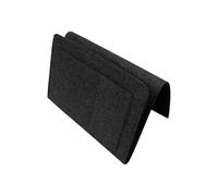 ROEUIPG Sofa Armrest Pockets Household Bedroom Bedside Hanging Bags Felt Bed Head Storage Bag Multi Pocket Sofa Portable(Black)