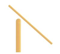 ROEUIPG Stainless Steel Cuff Bangle Plain Rod Bracelet Jewelry Making Accessories Personalised(Width 5mm,Gold)