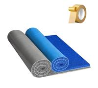 ROFBIHG Self-adhesive Sound Absorber Pad, Rain Canopy Sound Deadening Mat, Dripping Noise Reducer Pad, Multi-Purpose Mute Mat for Metal Roof House & Awning, Custom Cut(Gray,0.9x1m(35.4x39.3in))