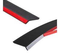 ROFBIHG Window Seal Tape, Self-Stick Rubber Gasket for Doors - Anti-Crack, Drip Edge Rain Diverter Guards House, for Home, RV, Window, Durable Rain Guard, Black(4m(13.1ft),5.5cm)