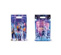 Roffatide 40Pcs Kpop Party Gift Bags Candy Gooddie Bags Birthday Party Supplies Demon Hunters for Fans Style A