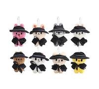 Roffatide 8pcs Kpop Stray Keychain Set SKZOO Keyrings 12CM Bag Pendant Fan Merch Gifts for STAY