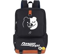 Roffatide Anime Backpack for Danganronpa Luminous Backpack for Boys Men Cosplay Monokuma Laptop Bag College School Bag Ideal for Christmas