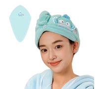 Roffatide Anime Cartoon Towels Set, Hangyodon Fish Bath Towel Hair Towels, Highly Absorbent Towels for Bathroom Gym Hotel Spa Lighter Weight Quicker Dry Super Absorbent Green 65 * 25cm