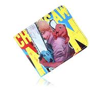 Roffatide Anime Chainsaw Man Wallets Denji Pochita Artificial Leather Slim Multi Purpose Wallet Men Women Bi-Fold Wallet