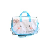 Roffatide Anime Cinna-White Dog Travel Duffle Bag Gym Tote Bags Foldable Travel Duffle Bag Overnight Bag Luggage Bag with Trolley Sleeve White