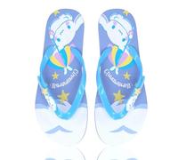 Roffatide Anime Cinnamoroll Flip Flops for Women Flat Slides Non-Slip Slipper Bathroom Shower Thong Sandals Rubber Beach Slippers Flip Flops Blue 3-3.5