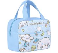 Roffatide Anime Cinnamoroll Lunch Bag for Girls Boys Insulated Leakproof Lunch Box Large Compartment Waterproof Reusable Cooler Tote Lunch Container for Work Picnic School Travel