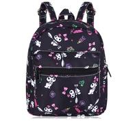 Roffatide Anime Evil Rabbit Backpack Mini Cute Cartoon Daily Travel Bag All Over Printed Daypack Black