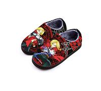 Roffatide Anime Fullmetal Alchemist Fuzzy Slippers Closed Back Rubber Sole House Plush Slippers Slip-On Fuzzy Shoes Warm Slippers for Women 7-8/ Men 7.5-8.5