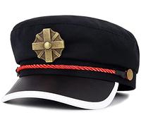 Roffatide Anime Hat Cosplay Fiddler Cap Black for Boys Men Ideal for Christmas