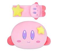 Roffatide Anime Kirby 1 Pcs Car Neck Pillow Plush Auto Head Neck 1 PCS Shoulder Pad Seat Belt Cover Protector Rest Cushion for Chairs, Recliners, Driving Seats