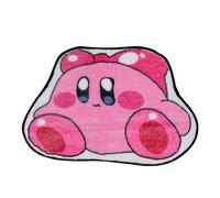 Roffatide Anime Kirby Cartoon Cute Area Rug Irregular Shape Fluffy Fuzzy Plush Area Rug Mat Blanket Rug Floor Carpet for Living Dining Room Home Decor A 50 * 80cm