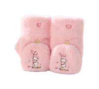 Roffatide Anime Melody Fuzzy Mitten for Men Women, Convertible Warm Half Finger Mitten Gloves Flip Top, Winter Fingerless Gloves Thermal Insulation