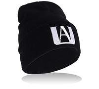 Roffatide Anime My Hero Academia Cuffed Skull Caps Unisex Embroidered Skull Hat MHA Beanie Cap Winter Knit Hat