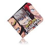 Roffatide Anime My Hero Academia Wallets Bakugo Deku Shoto Todoroki Artificial Leather Slim Bi-Fold Multi Purpose Wallet