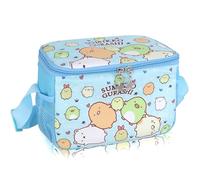 Roffatide Anime Sumikko Gurashi Lunch Bag for Women Men Leakproof White Bear Lunch Box Large Compartment Tote Tokage Lizard Lunch Container for Work Travel Blue