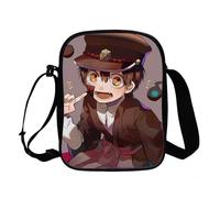Roffatide Anime Toilet Bound Hanako Kun Crossbody Bag Small Messenger Bag Oxford Sling Bag Black Shoulder Bag for Women Men Z