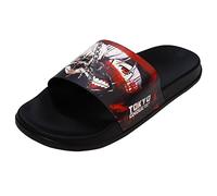 Roffatide Anime Tokyo Ghoul Slippers Bathroom Slippers Non Slip Shower Slide Sandal Indoor And Outdoor Slippers for Unisex Men Women 10-11
