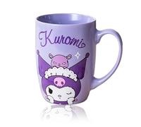 Roffatide Cartoon Kuromi Coffee Mugs Ceramic Coffee Tea Milk Cup Office Cup Gift or Souvenir for Christmas Birthday Unique & Super Fun Way of Drinking Your Favourite
