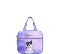 Roffatide Cartoon Purple Lunch Bag for Kids Students Leakproof Thermal Bag Portable Tote Lunch Container for Back to School Gift Style E