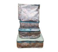 Roffatide Cinnamon-dog Cute 6 Set Packing Cubes for Suitcases Travel Essentials for Carry on Luggage Suitcase Organizer Bags Set for Travel Accessories in 6 Sizes C