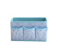 Roffatide Cinnamoroll Cute Collapsible Storage Bin Foldable Desk Storage Box Nylon Makeup Organizer Practical Desk Caddy for Office Home B