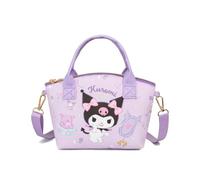 Roffatide Cute Cartoon Evil Rabbit Cute Bunny Messenger Bag Mini Small Tote Bag Synthetic leather Crossbody Handbag for Women Lolita Satchel Shoulder Purse