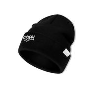 Roffatide Kpop Stray Kids Knitted Beanie Hat with Embroidery Warm Winter Hat for Stay Unisex Ideal for Christmas Winter Gift Black