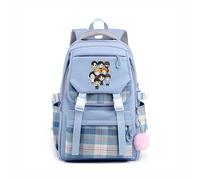 Roffatide KPOP Stray Kids Schoolbag New Semester Backpack for for Boys Girls Large Capacity School Supplies Bookbag for Hiking Travel Blue D