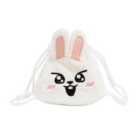 Roffatide SKZoo Coin Purse Stray Kids Plush Small Drawstring Bag Soft Change Purse for Coins Cards Keys Gift for Stay Fans Style A