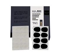 ROFFEE Alto/Tenor Saxophone Mouthpiece Cushions Patches Pads,2 Packs 0.3mm(8 PCS black&8 PCS White)…