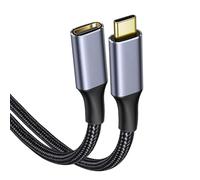 ROFICORD USB3.1 Type C Extension Cable 100W/10Gbps 4K@60Hz Video Output USB C Extender Cable Male to Female Extension Charging&Sync Compatible with PSVR2/Macbook/iPad/USB C Hub/Magsafe Charger (1M)