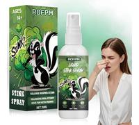 ROFPM Skunk Scent Stink Spray for Pranks, Liquid Stink Spray Extra Strong, Age 14+, Long Lasting Formula 30ml Practical Jokes for Adults Office Outdoor