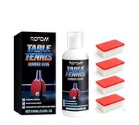 ROFPM Table Tennis Bats Glue, Quick Dry Racket Rubber and Blade Adhesive for Assembly and Maintenance for Assembling Ping Pong Paddle, Strong Bonding, Prevents Peeling