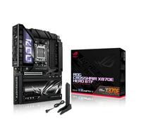 ROG Crosshair X870E Hero BTF AMD ATX Board with Hidden-Connector Design & high-Power GPU Slot for Clean Cable Management, 18+2+2 Power, DDR5, WiFi 7, 5X M.2, PCIe 5.0, USB4, Advanced AI PC Ready