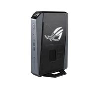 ROG GR70 Gaming Mini PC with AMD Ryzen 9 9955HX CPU, NVIDIA GeForce RTX 5070 Mobile GPU, 32GB DDR5 RAM, 2TB NVMe SSD, Triple-Fan QuietFlow Cooling, Wi-Fi 7 & BT 5.4, extensive I/O, and ARGB Lighting