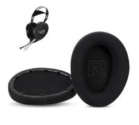 ROG Kithara Velvet Earpads for ASUS ROG Kithara Gaming Headphones Cushions | Soft Velour Replacement Ear Pads with Breathable Mesh Noise Isolation Thicken, Black