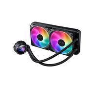 ROG Strix LC II 280 ARGB all-in-one liquid CPU cooler with Aura Sync, Intel LGA 1150/1151/1155/1156/1200/2066 and AMD AM4/TR4 support and three ROG 120 mm addressable RGB radiator fans